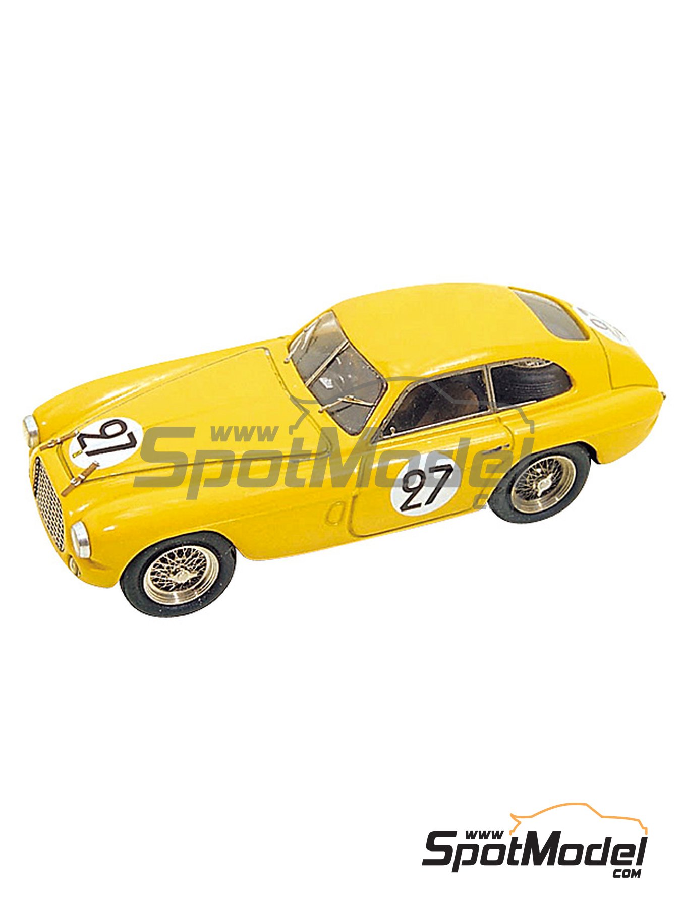 Ferrari 166 MM Coupe - 24 Hours Le Mans 1950. Car scale model kit in 1/43  scale manufactured by Tameo Kits (ref. TMK085)